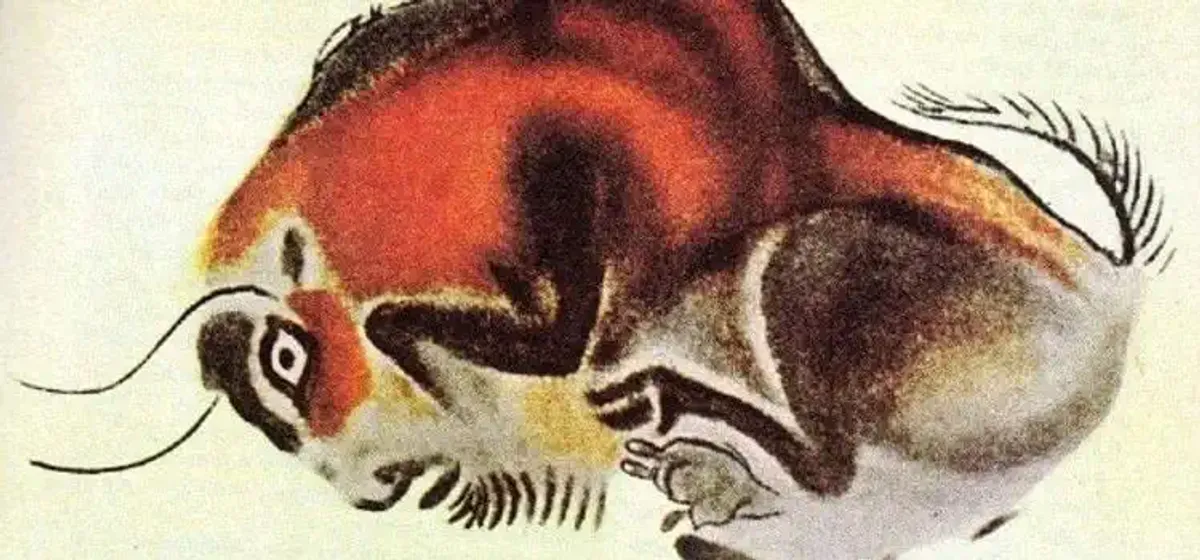 Pintura de bisonte