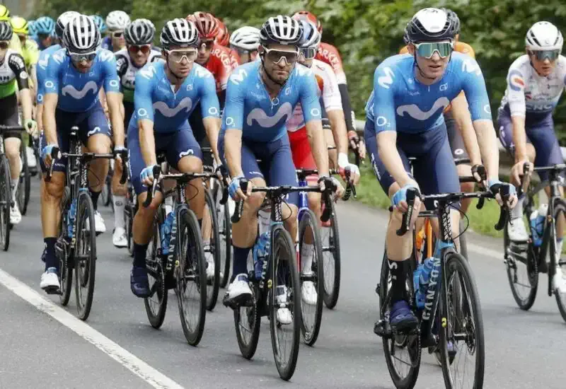 La squadra nella Vuelta Ciclista