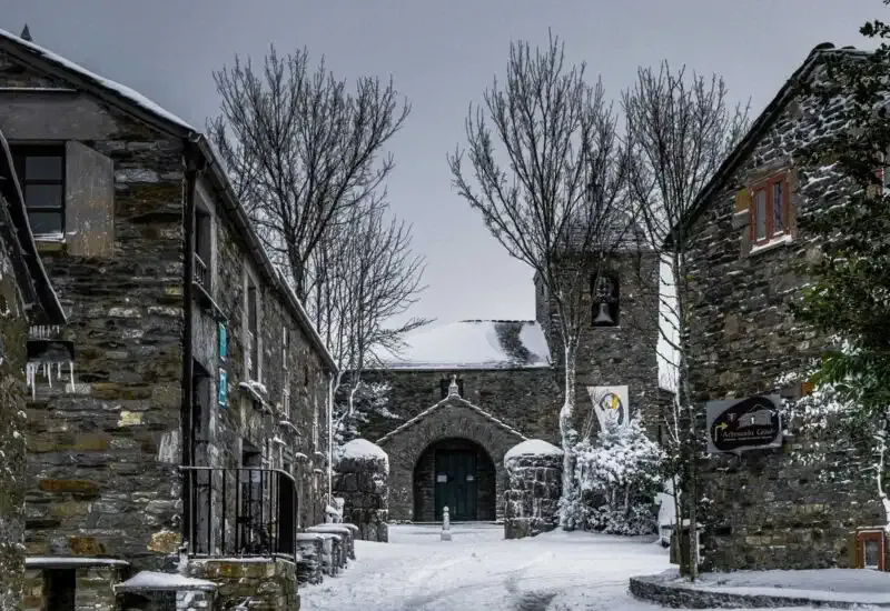 Neve a O Cebreiro