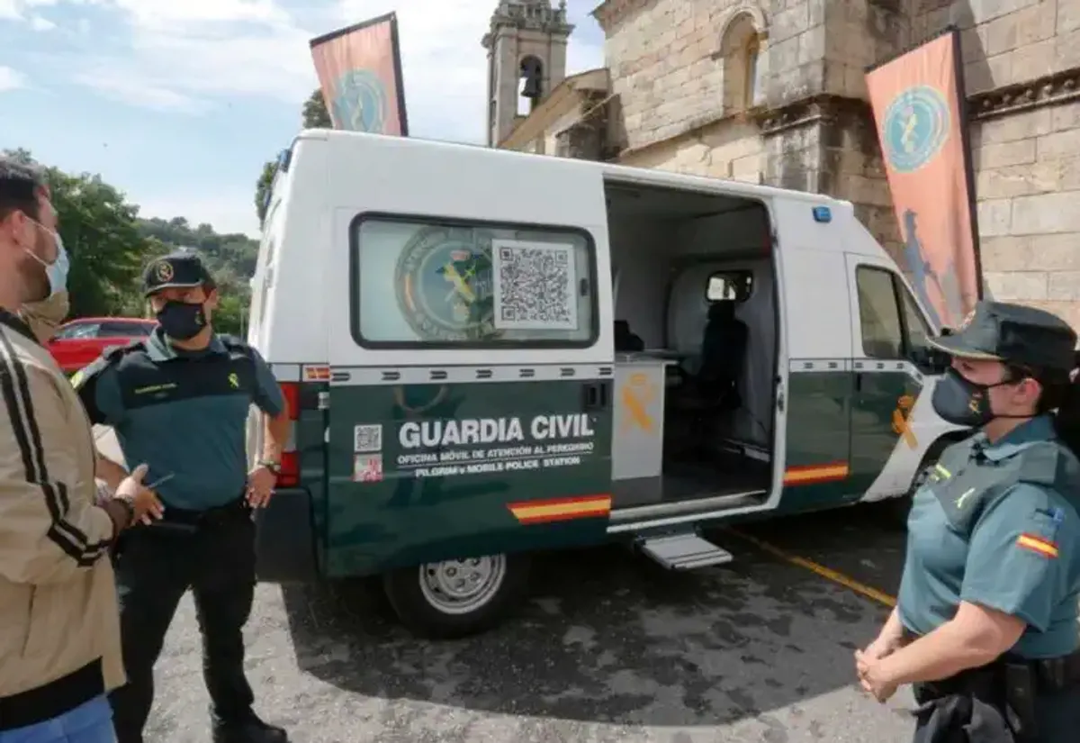 Guardia Civil en el Camino de Santiago
