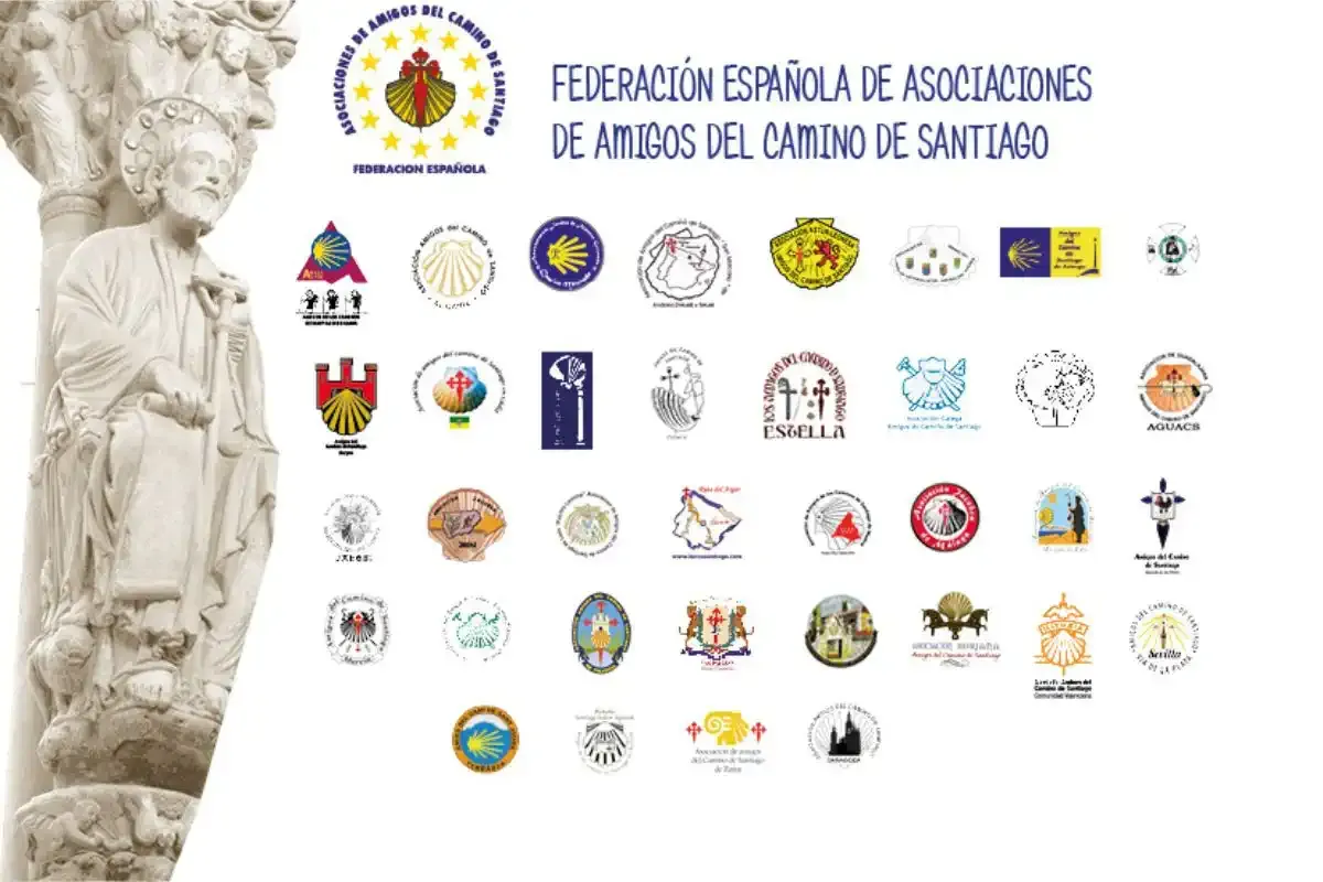 Logos Asociaciones del Camino