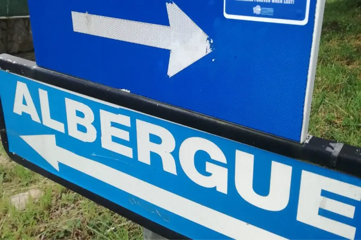 Señal del Camino Francés