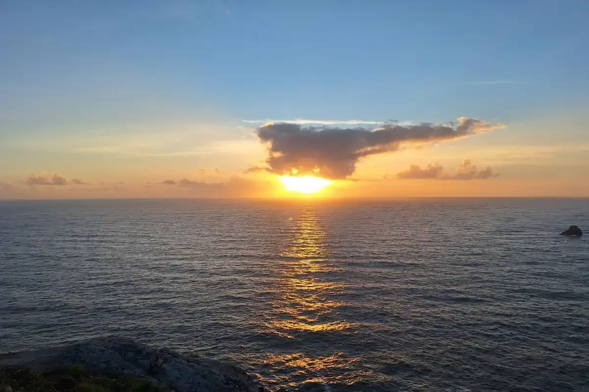 Puesta de sol en Finisterre