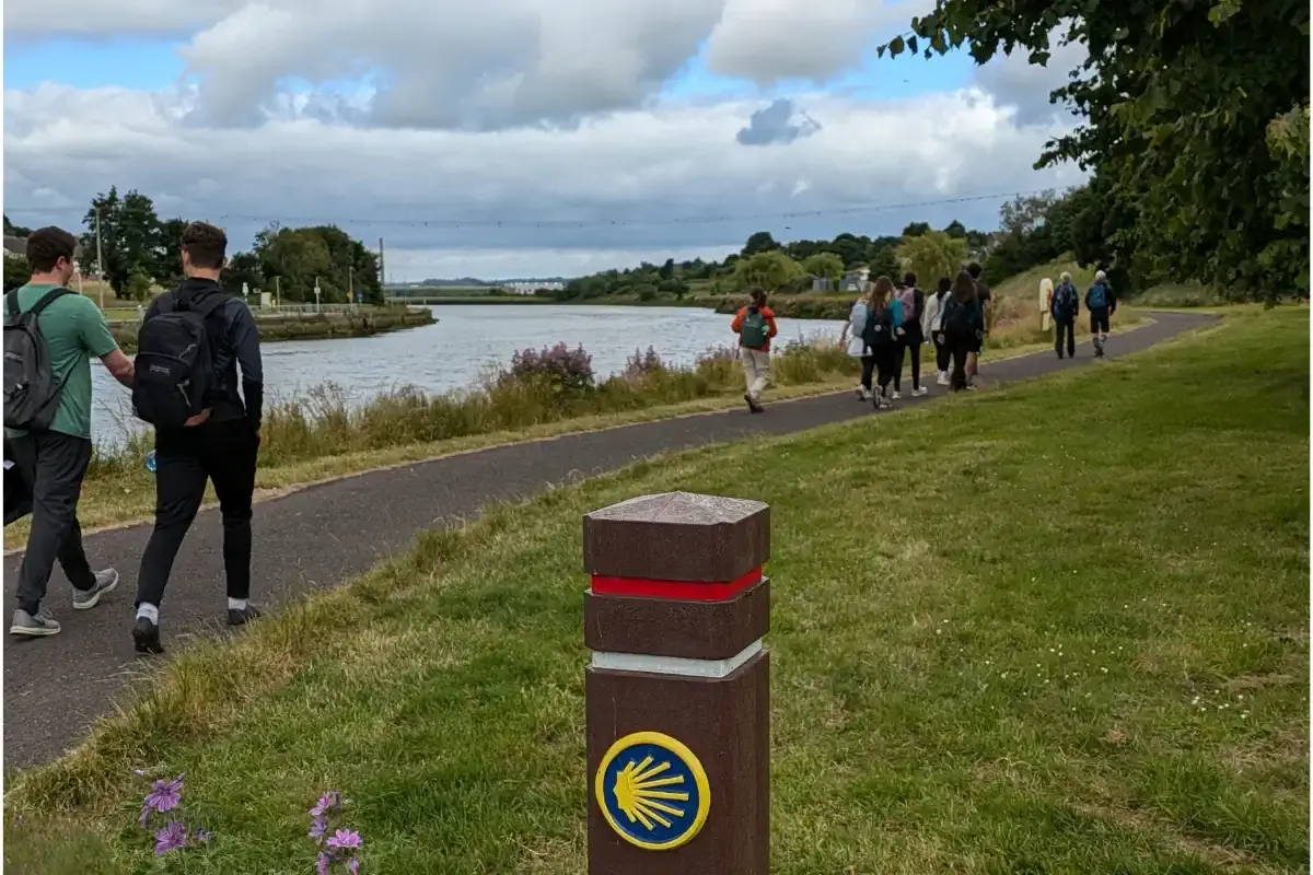 Pilgrims on the Camino