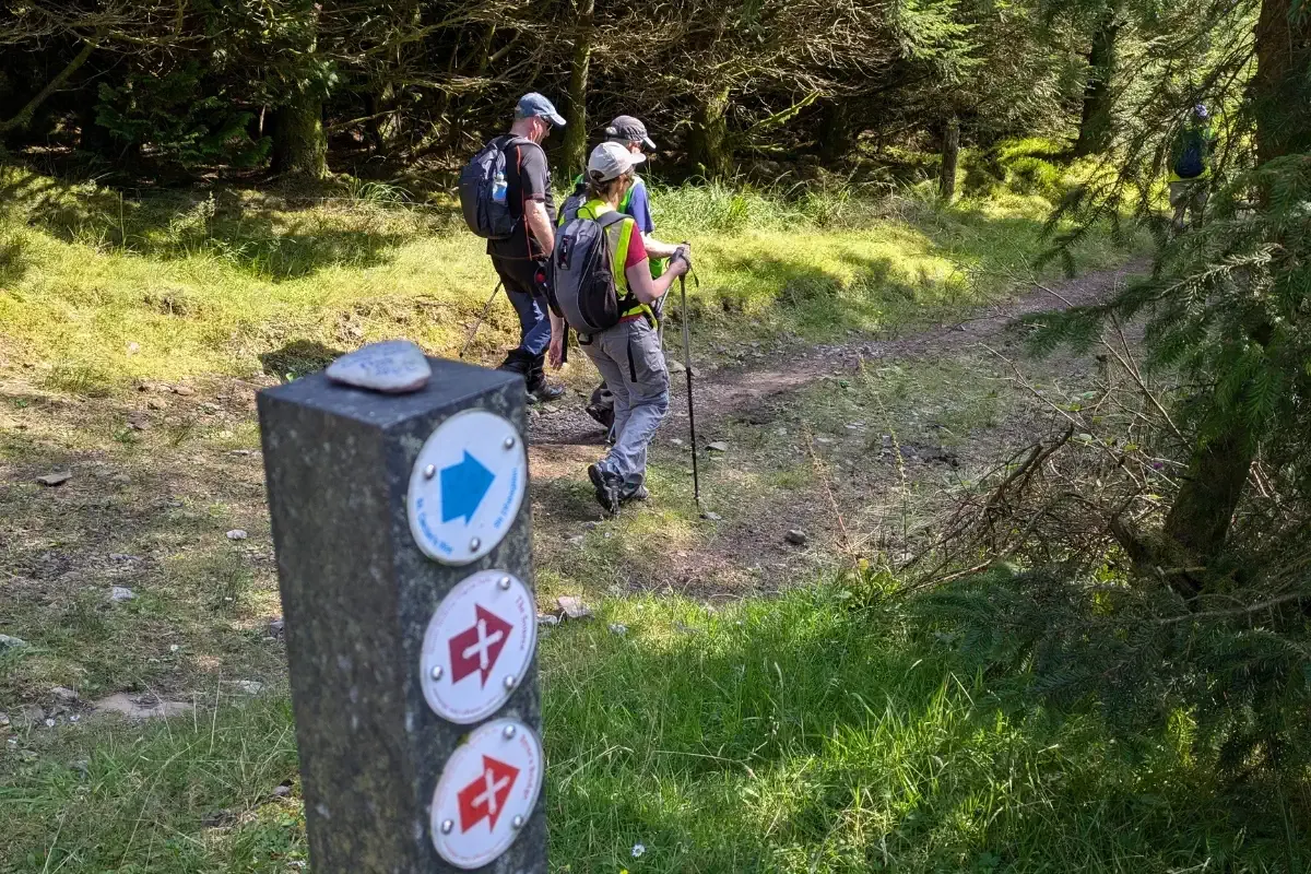 Peregrinos del Camino Celta