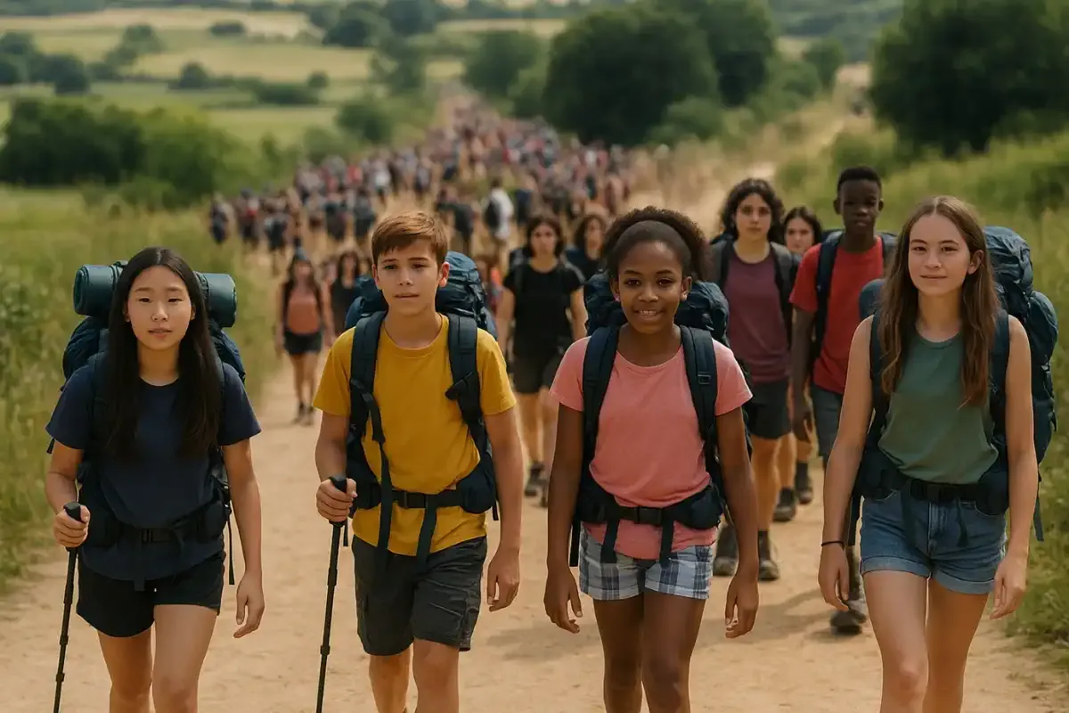 Adolescentes peregrinos