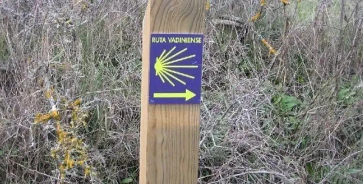 Beschilderung des Camino Vadiniense
