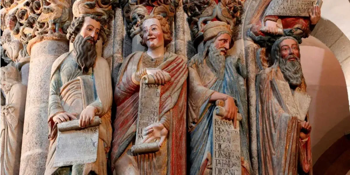 Esculturas del Pórtico de la Gloria