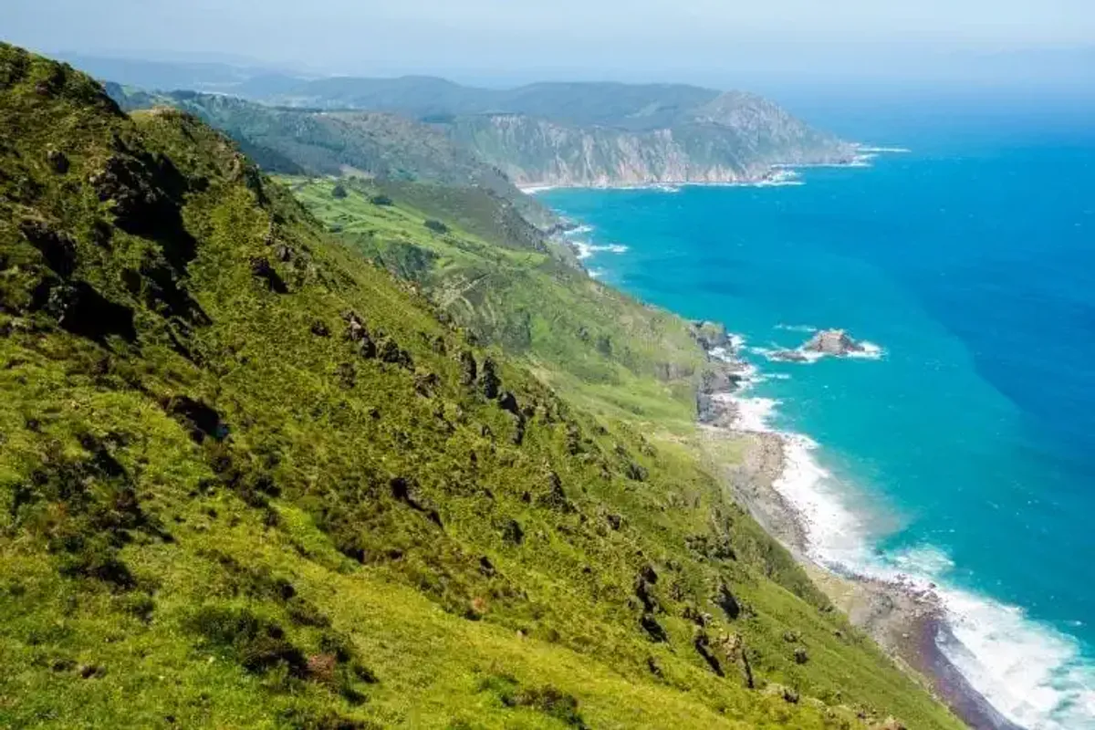 Panorámica desde la garita de Vixia Herbeira en San Andres de Teixido