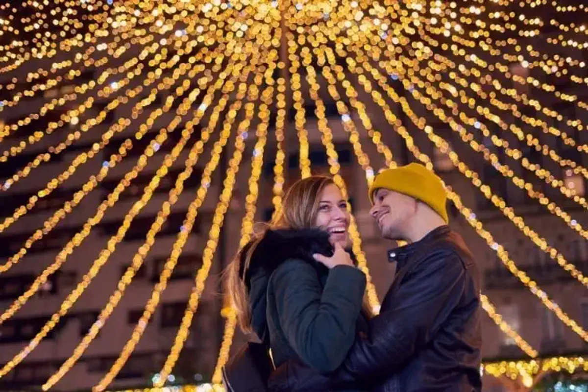 Weihnachtslichter von Vigo