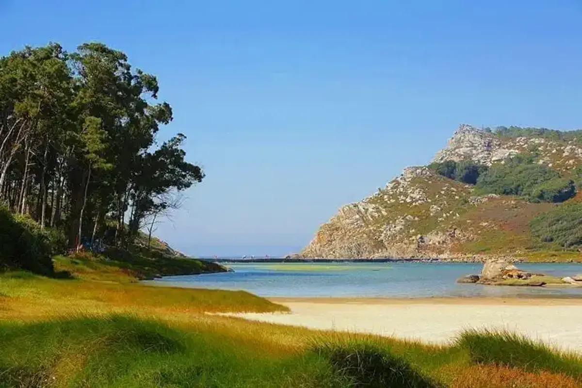 Lago dos Nenos dans les îles Cíes