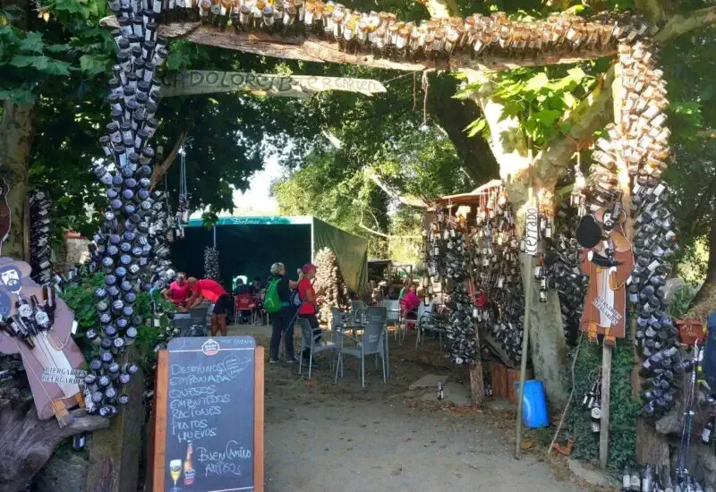 La entrada a Casa Tía Dolores