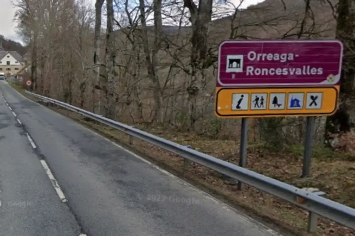 carretera a Roncesvalles
