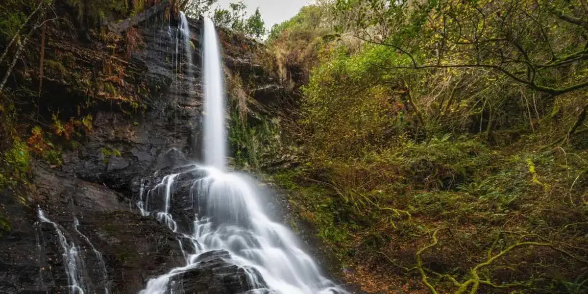 Vilagocende Waterfall A Fonsagrada