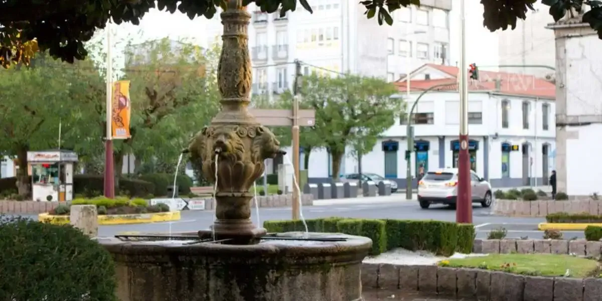 Brunnen los cuatro caños Melide