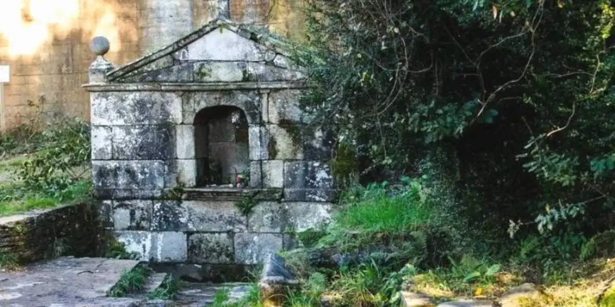Fontaine de Santa Irene Camino Francés