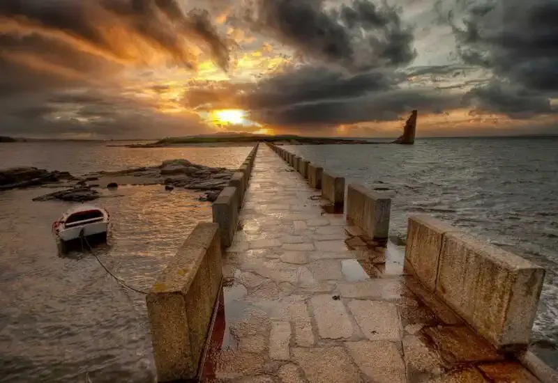 Brücke homenaxe Cambados