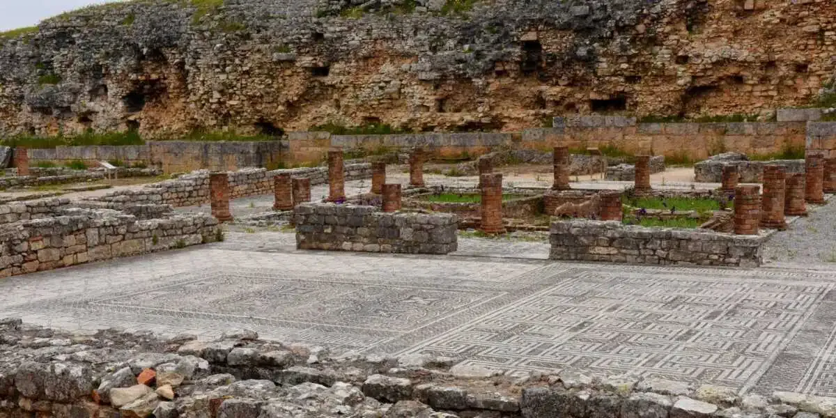 Vestiges de Romanos Conimbriga Camino Portugues Cernache