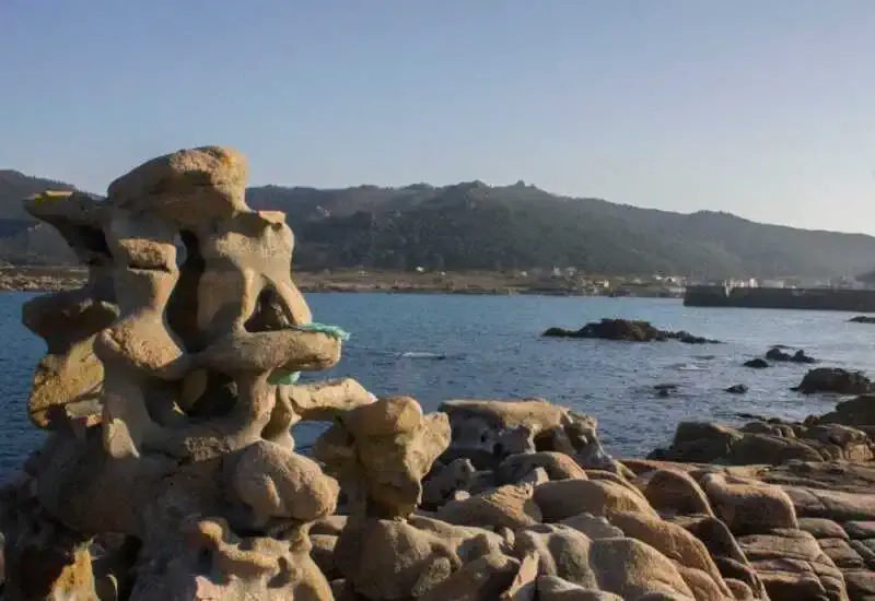 Skulptur Man el Alemán en Camelle