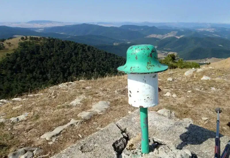 El mirador de Usetxi en Zubiri