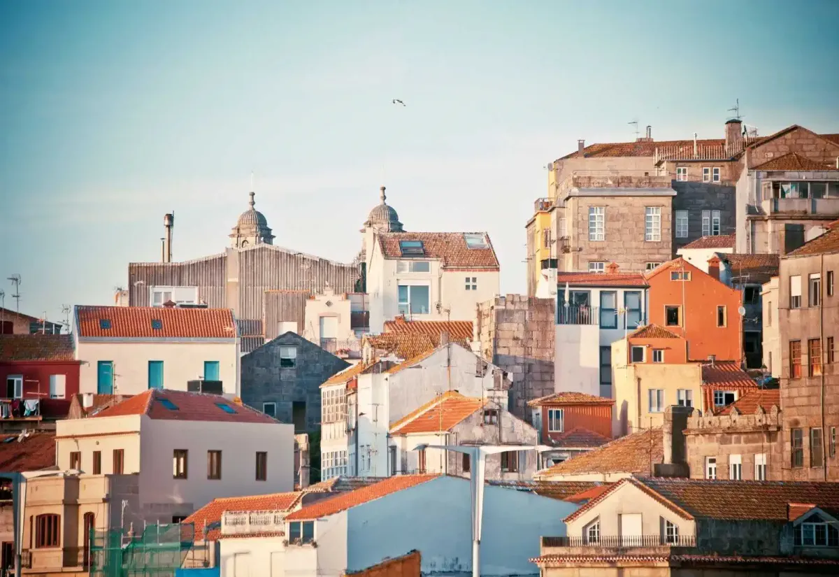 Centro urbano de Vigo