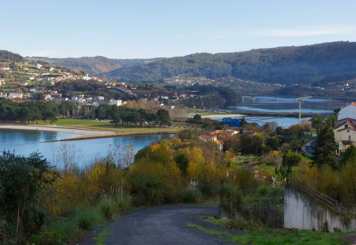 View of the Ría de Pontedeume