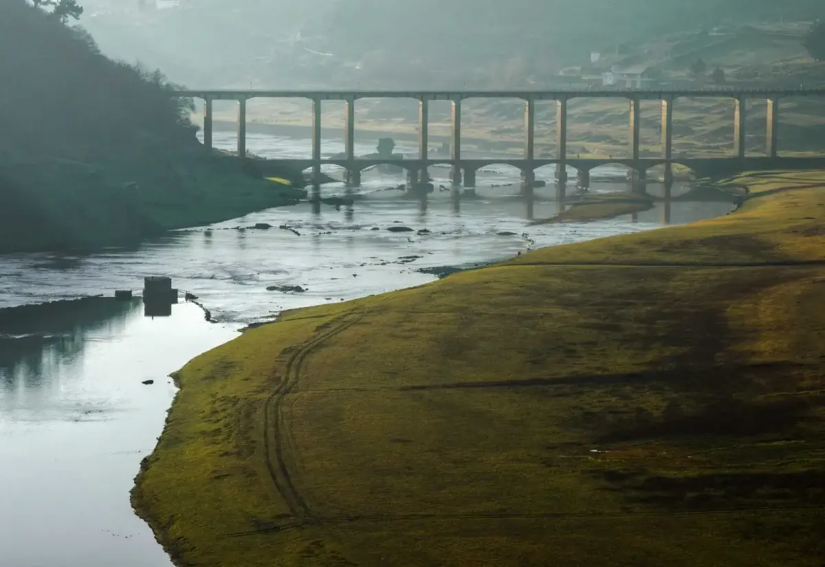 Río Miño en Portomarín