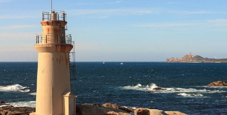 Punta da Barca's lighthouse