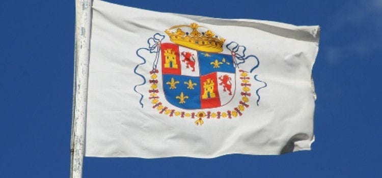 Bandera con Escudo de Armas Casa de Medinacceli