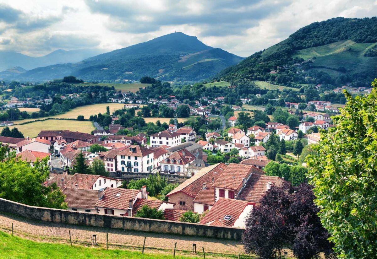 Panoramic Stage Saint Jean Roncesvalles Camino Frances