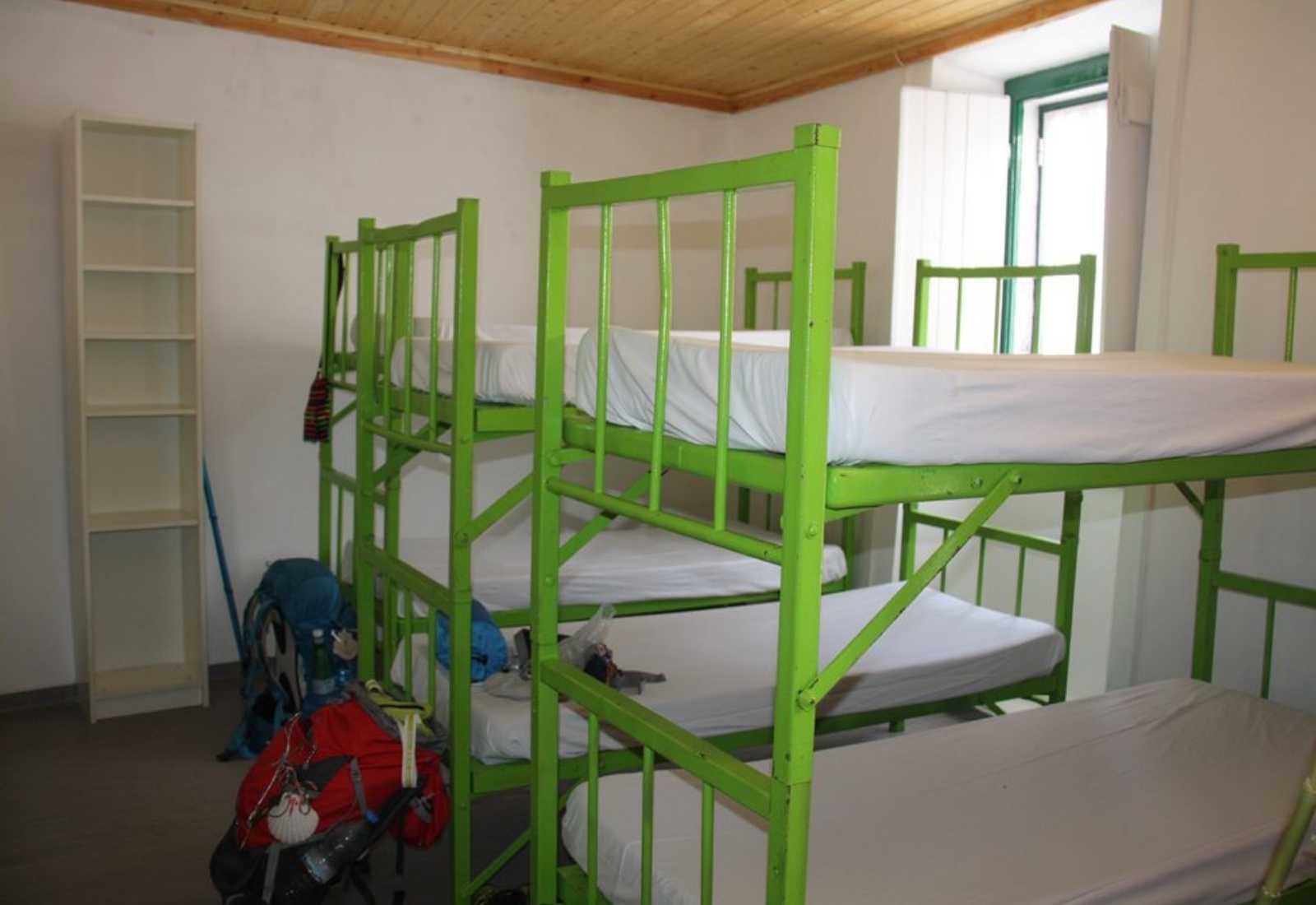 Dormitorio del Albergue Abrigo do peregrino Azambuja