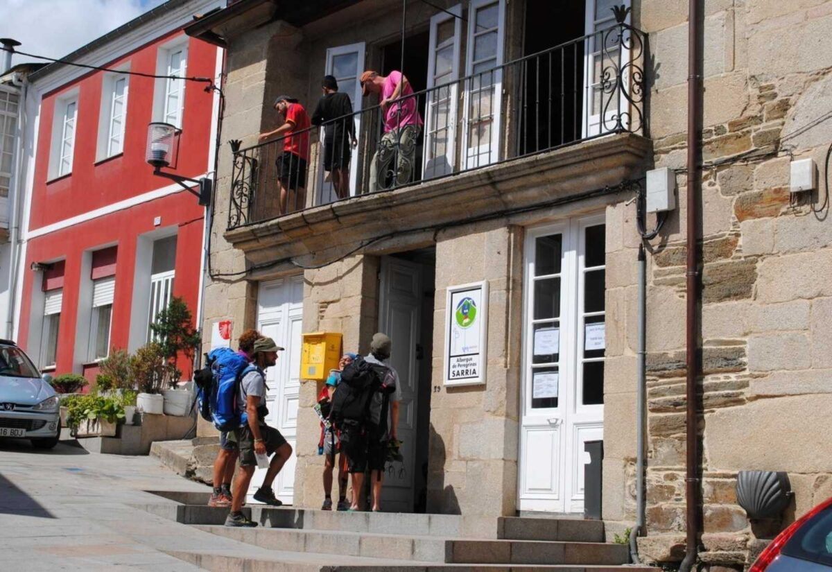 Public hostel in Sarria