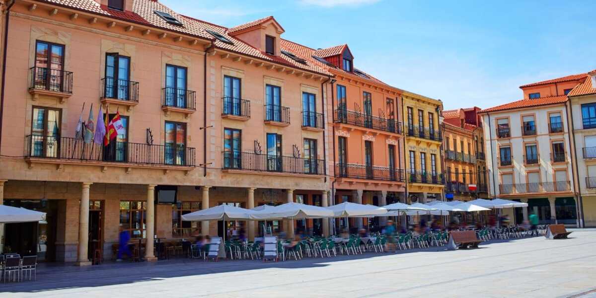 Piazza principale di Astorga