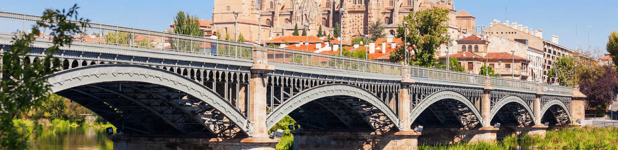 El Río Tormes a través de Salamanca