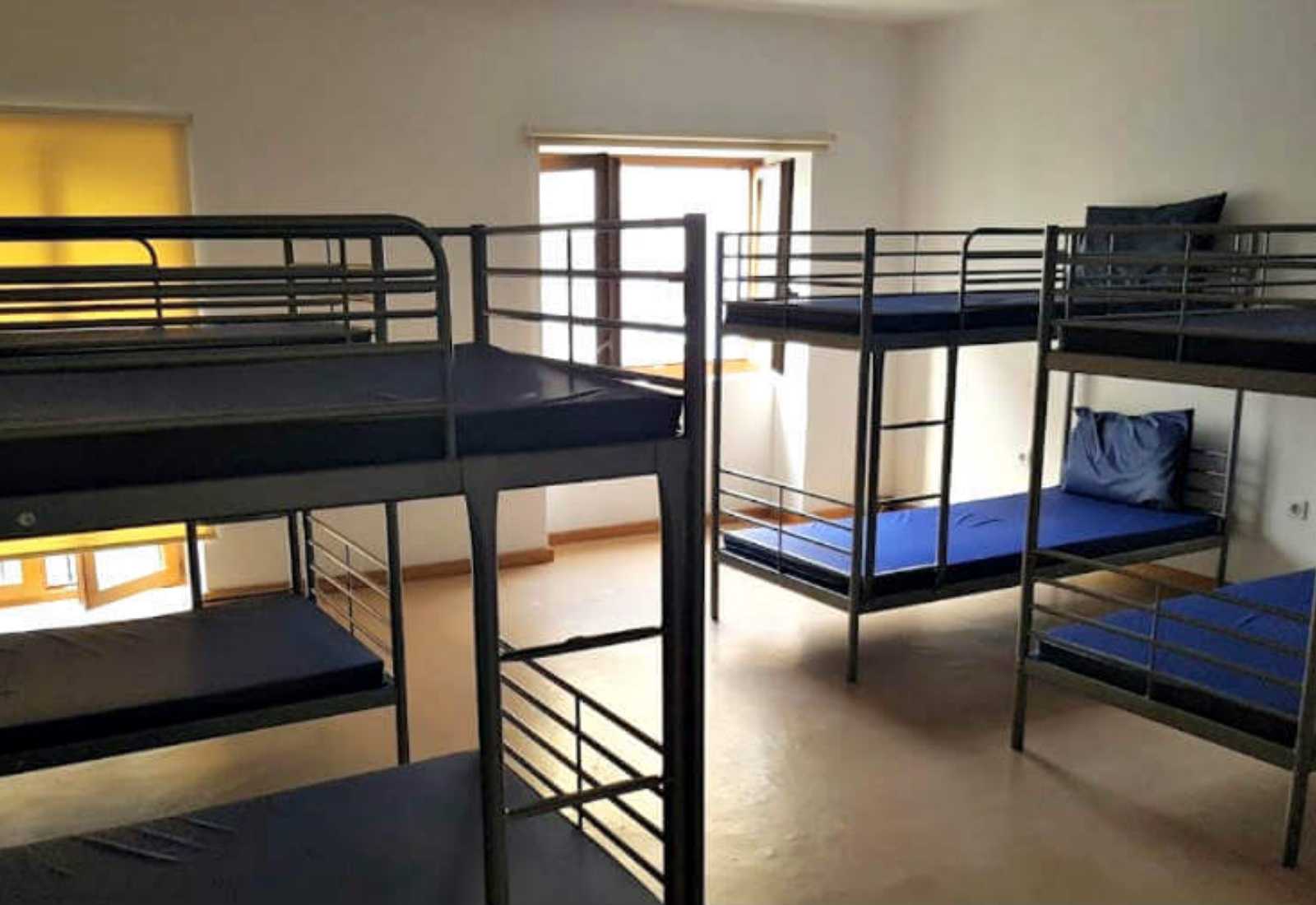 Dormitorio del Albergue de peregrinos São José de Ribamar