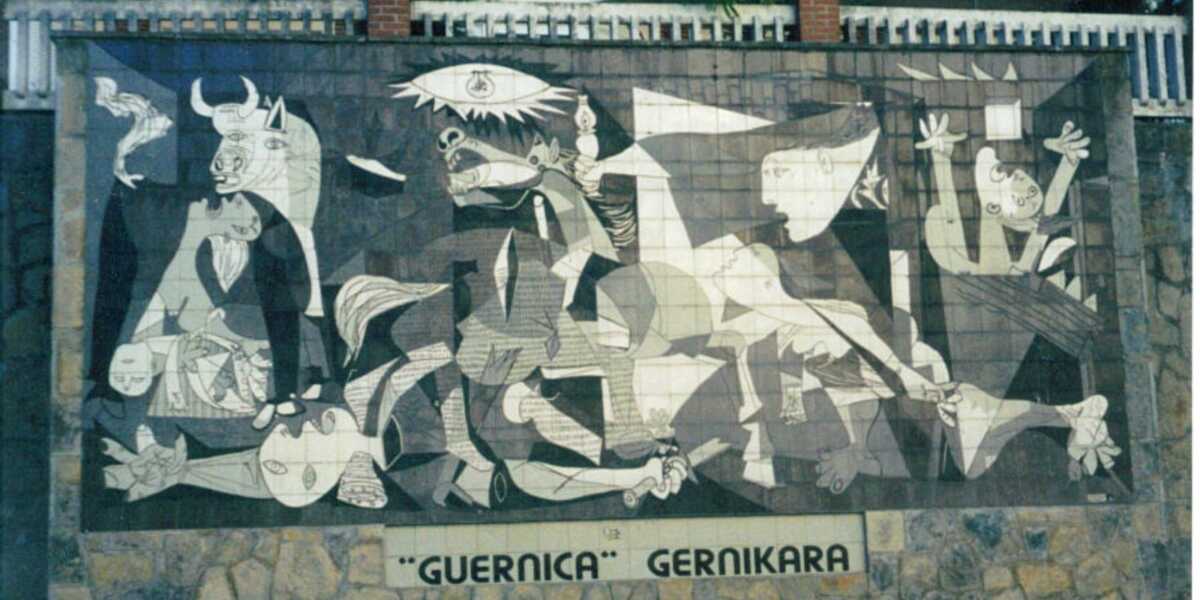 Mural Gernika by Picasso - Gernika-Lumo