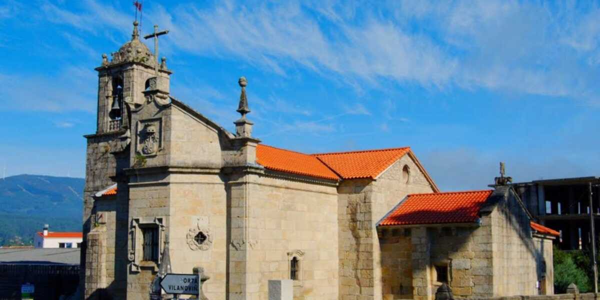 Church Santa María Caldas de Reis