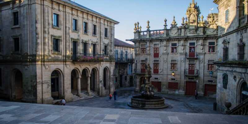 Plaza de Platerías Santiago de Compostela