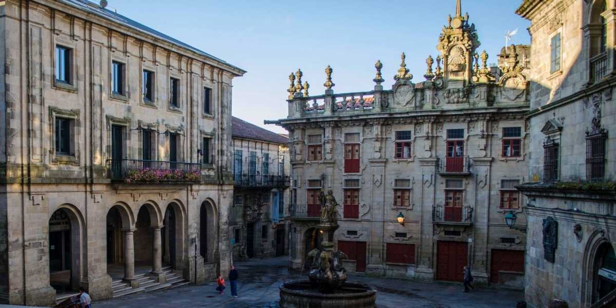 Plaza de Platerías de Santiago de Compostela