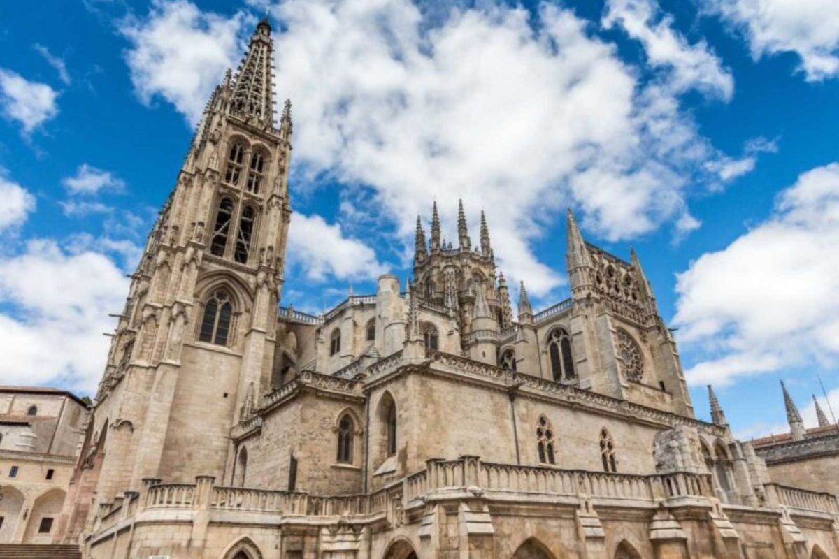 Esterno della cattedrale di Burgos