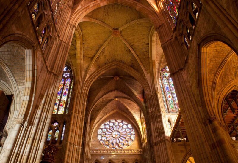 La catedral de León, interior