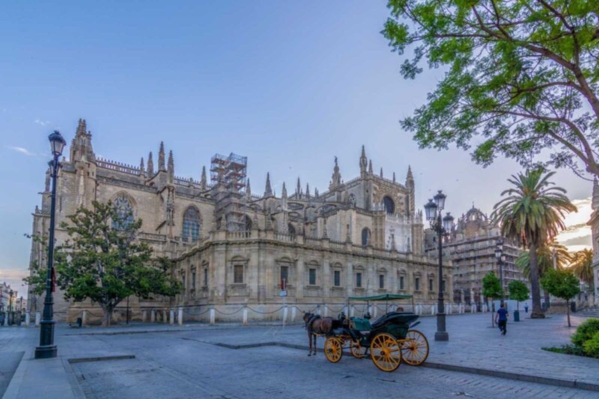 Esterno della cattedrale di Siviglia