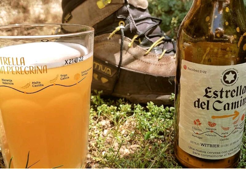 The star of the Camino, the pilgrim's beer