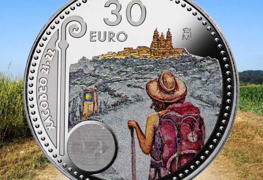 Una Moneda especial del Camino de Santiago