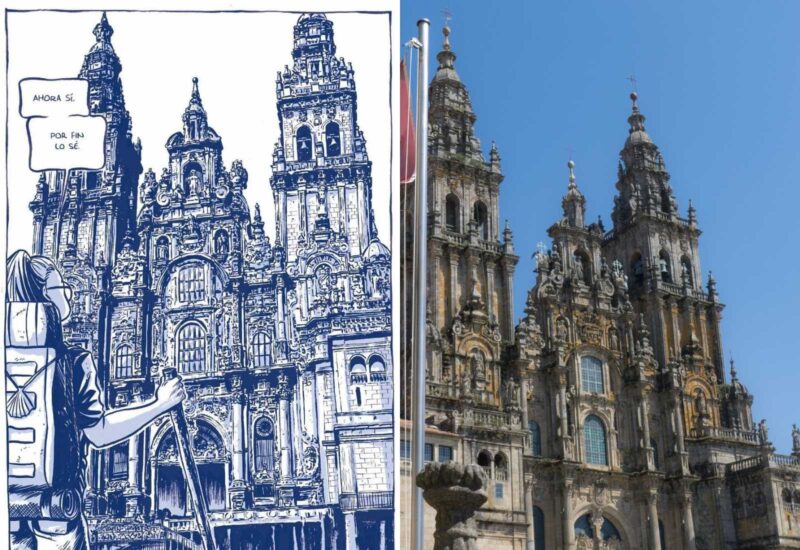 La catedral en el Cómic y en Imagen real