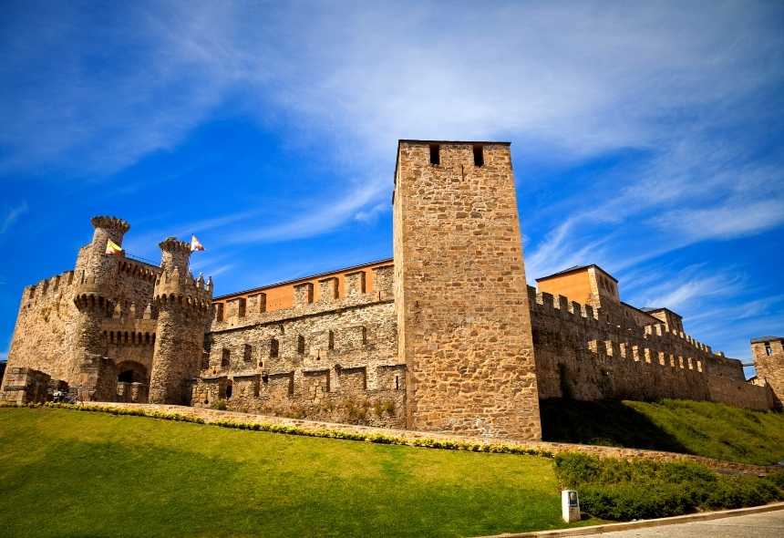 el Castillo de Ponferrada