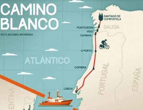 A real challenge that will leave you cold. Alberto Cacharrón and his Camino Blanco