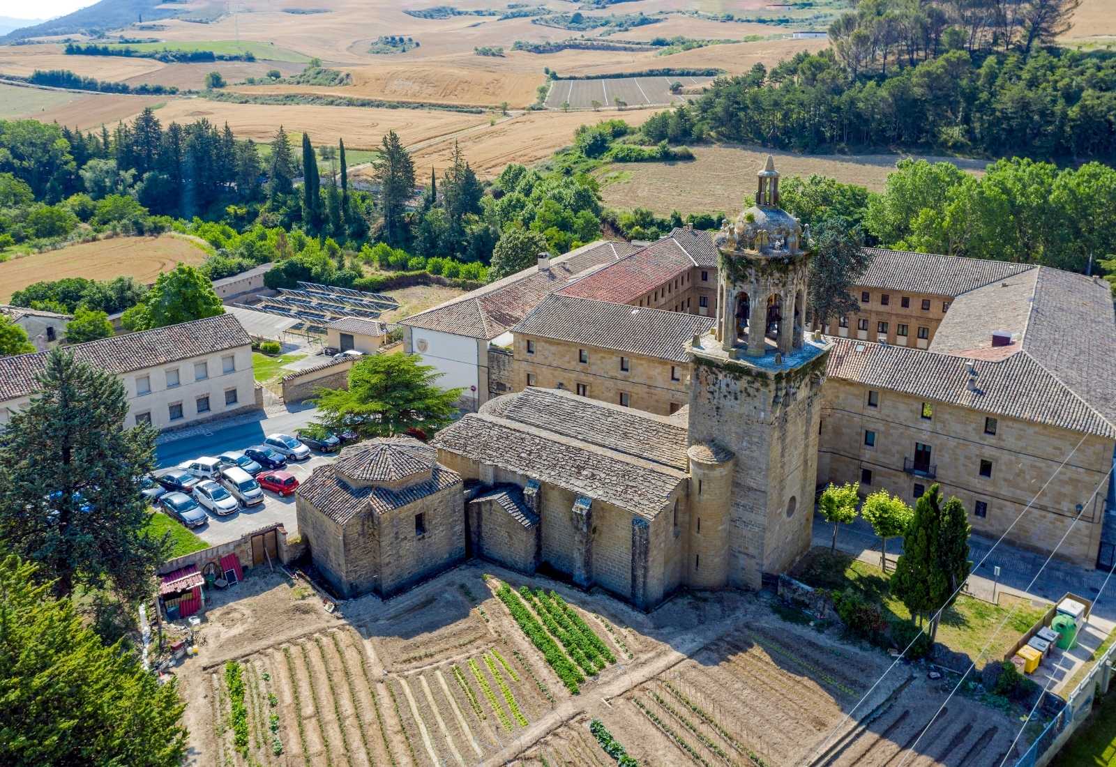 l'église du Crucifix de Puente La Reina (Navarre)