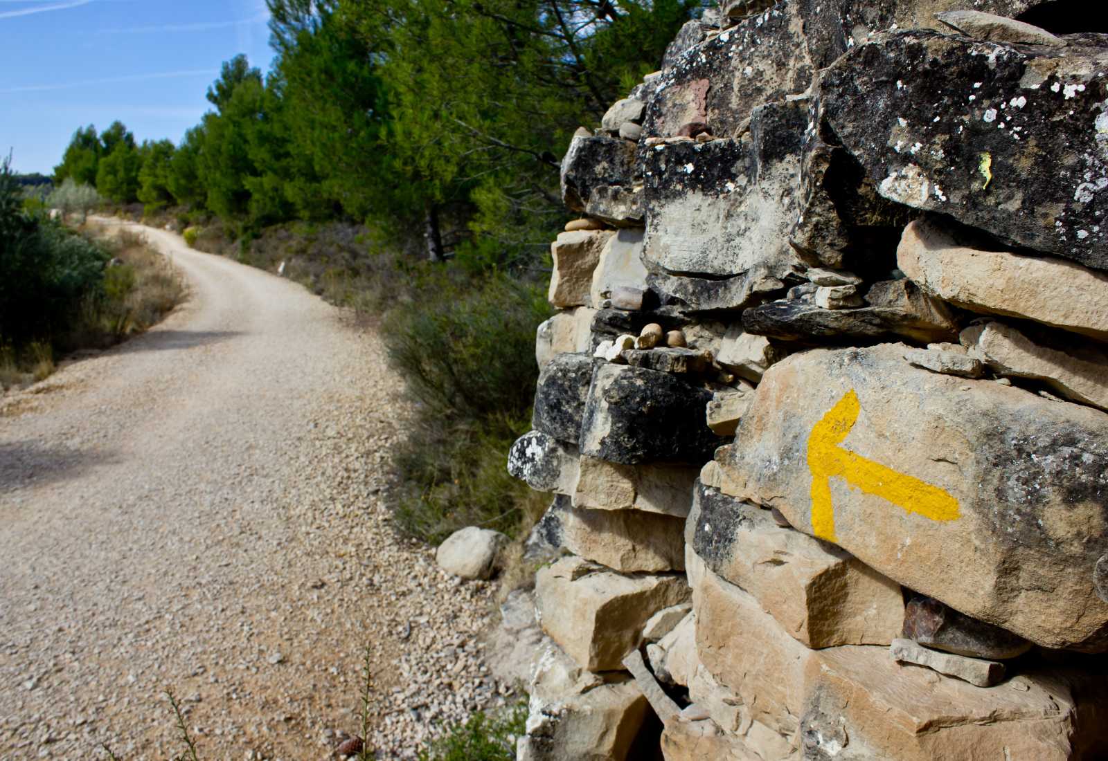 Segnaletica sul Cammino