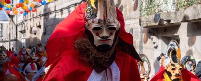 Carnaval in Galicia.